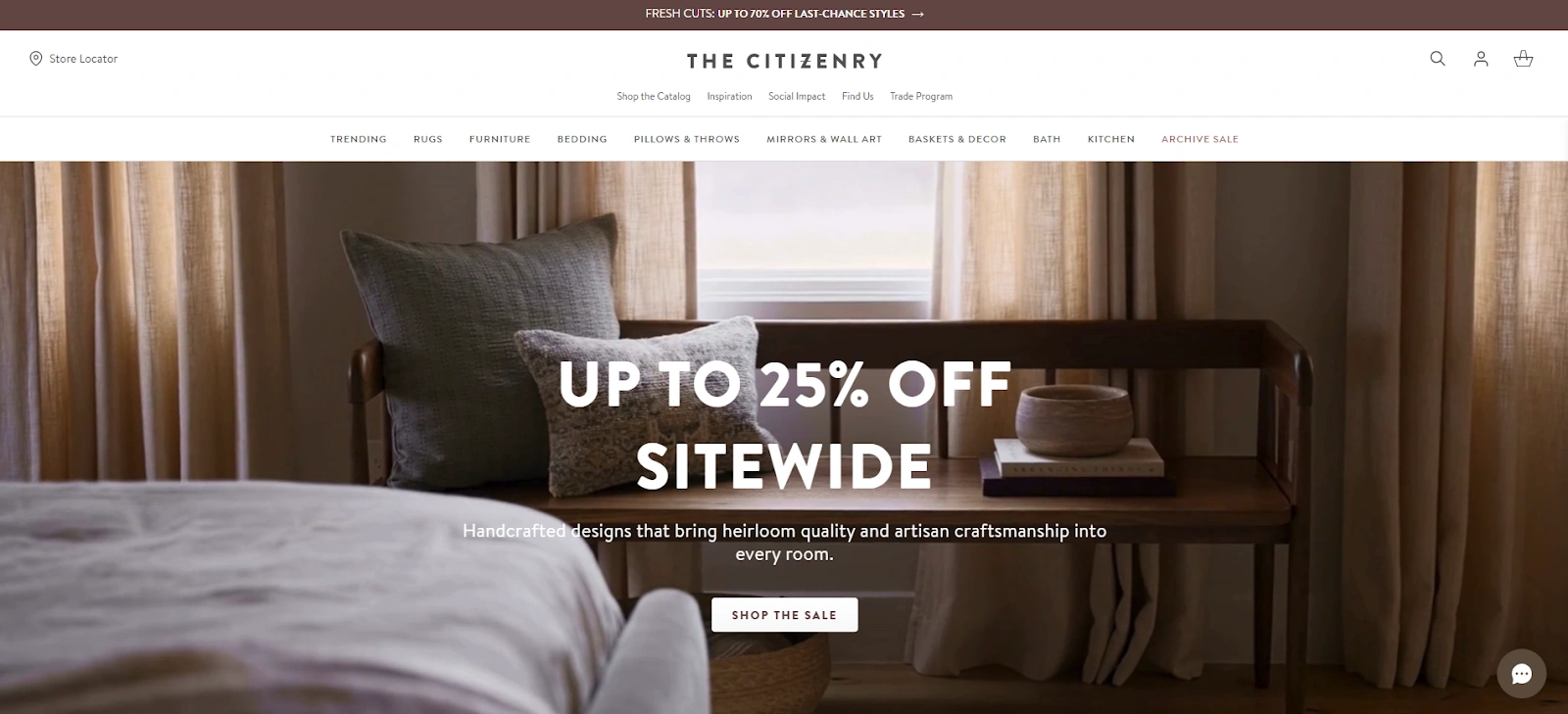 The Citizenry Shopify Store